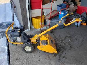 lot 1 image: Cub Cadet VT 100 Rear Vertical Tine Tiller