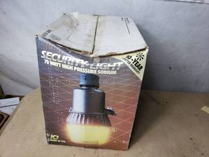 lot 17 image: High Pressure Sodium Security Light