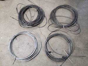 lot 62 image: Rolls of 14 Stainless Steel Cable