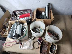 lot 96 image: Miscellaneous Fasteners and Brackets