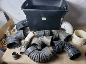 lot 142 image: Tile and Hose Fittings