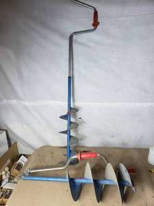 lot 157 image: 2 Hand Ice Augers