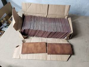 lot 183 image: Brown 4x8 Ceramic Tile
