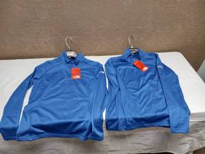 2 NEW THE NORTH FACE 14 ZIPPER SWEATER MEDIUM