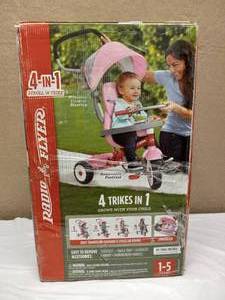 NEW RADIO FLYER 4 IN 1 STROLL N TRIKE