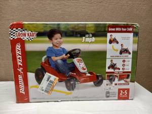 NEW RADIO FLYER GROW KART