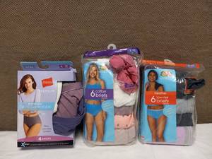 3 PACKS OF SIZE 8 WOMENSWEAR UNDERGARMENTS NEW