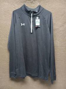 NEW UNDER ARMOUR HEATGEAR LOOSE HALF ZIP SHIRT LARGE