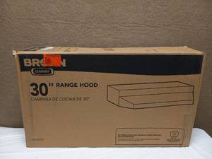 NEW BROAN 30 RANGE HOOD