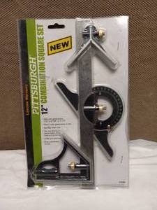 NEW PITTSBURGH 12 COMBINATION SQUARE SET