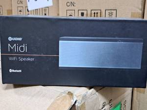 lot 889 image: Audio Midi Bluetooth WiFi Speaker (New in Box)