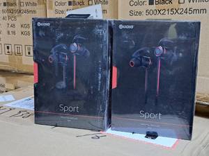 lot 907 image: Lot of (2) Audio Sport Wireless Earbuds (New in Box)