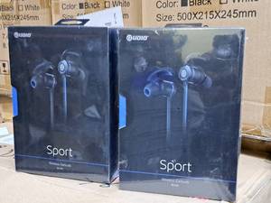 lot 917 image: Lot of (2) Audio Sport Wireless Earbuds (New in Box)