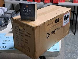 lot 962 image: Lot of (40) ADX Labs Air 2 ALAIR20420BK Bluetooth Wireless Earbuds (New in Box) with Charging Case