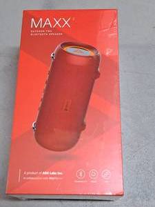 lot 1049 image: ADX Labs Maxx2 Outdoor TWS Bluetooth Speaker (New in Box)