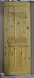 lot 77 image: Pine Door - rough measurements 30 x 79.5