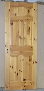 lot 78 image: Pine Door - rough measurements 30 x 79.25