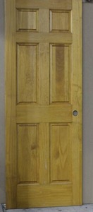 lot 79 image: Pine Door - rough measurements 29.75 x 80