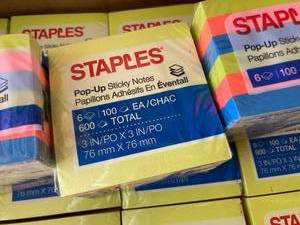 Bright Pop-Up Sticky Notes
