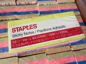 Small Bright Sticky Notes