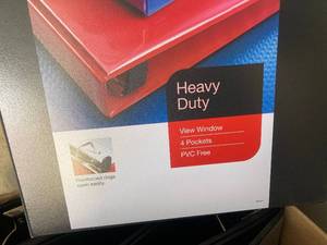 Heavy Duty 2-Inch Binders