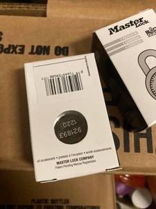 Combination Master Locks