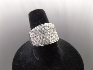 lot 85 image: .925 Sterling Silver Zirconia Ring Size 8