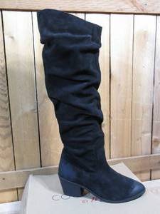 lot 49 image: Matisse Serena Suede Leather Slouchy Knee-High Boots, Womens Size 7