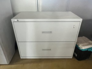 lot 6 image: 2 Drawer Lateral File Cabinet