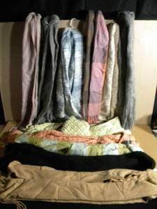 lot 18 image: Brand New Retail Ready Assortment and Variety of Colors (12 Different Scarves)