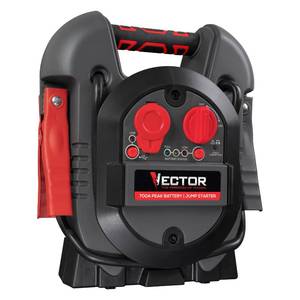 lot 118 image: Brand New Vector 700 Peak Amp Battery Jump Starter