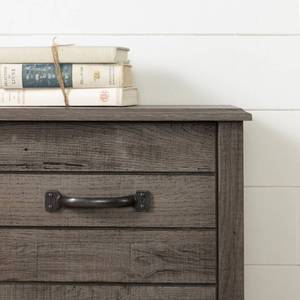 lot 186 image: New - South Shore Ulysses Bookcase Headboard with Sliding Doors - Full