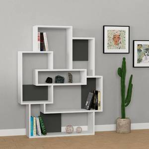 lot 161 image: Open Box Item - Not Inspected Further Ada Home Dcor Tayse Bernard Bookcase Shelving Unit