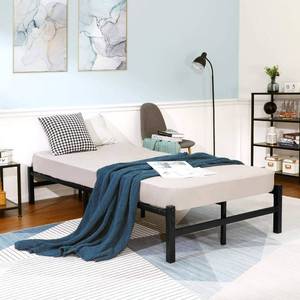 lot 162 image: Open Box - Not Inspected Further Van Metal Platform Bed Frame - Twin