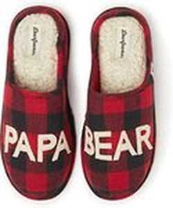 lot 149 image: Brand New Lot of 3 Dearfoams Mens Papa Bear Slippers (Medium 910)