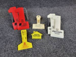lot 1159 image: Lot of Mostly Local Vintage Ad SpecialtiesPromotional Products - St. James, Truman, Madelia