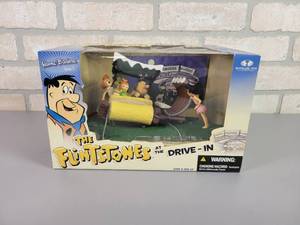 lot 1017 image: McFarlane Toys The Flintstones at the Drive-In Box Set