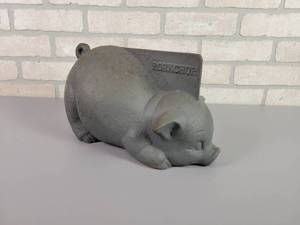 lot 1010 image: PORKCHOP Dotson Iron Casting Co. Mankato, MN Cast Iron Boot Scraper