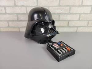 lot 1033 image: 2004 Hasbro Star Wars Darth Vader Helmet w Voice Changing Box