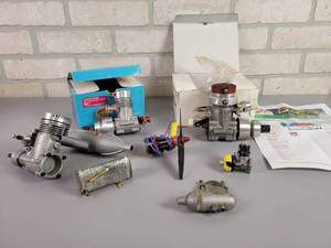 lot 1038 image: Lot of RC Engines - OPS, K&B and More