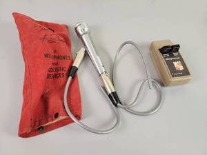 lot 1074 image: Vintage Electro-Voice 660 Microphone and Vintage Magnavox Phantom Remote Control