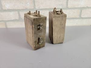 lot 1114 image: (2) Antique BUZZ Coils