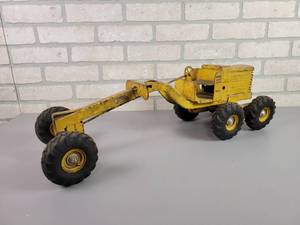 lot 1187 image: DOEPKE Adams Motor Grader Pressed Steel Road Grader Toy - Approx. 26 Long