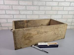 lot 1201 image: Wood Crate and AMP Insertion Tool - Part No. 380306-6 - NO SHIPPING