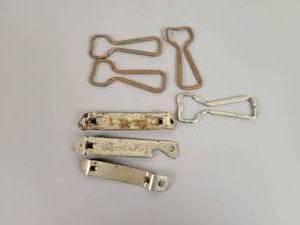 lot 1252 image: (7) Hamms Beer Bottle Openers - St. Paul, MN