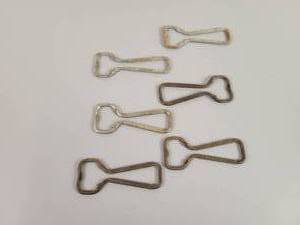 lot 1254 image: (6) Assorted Beer Bottle Openers - Schmidts, Gluek, Heilmans, Miller and Grain Belt