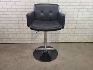 lot 1222 image: Padded Counter Height Chair - NO SHIPPING