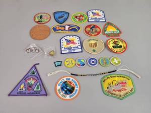 lot 1223 image: Assorted Patches and Pins