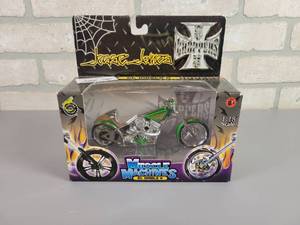 lot 1271 image: Jesse James EL Diablo II 118 Scale Chopper Model
