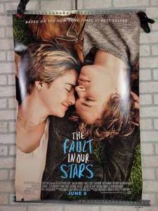 lot 1291 image: Original Double Sided Movie Poster  (27 x 40) - The Fault in Our Stars